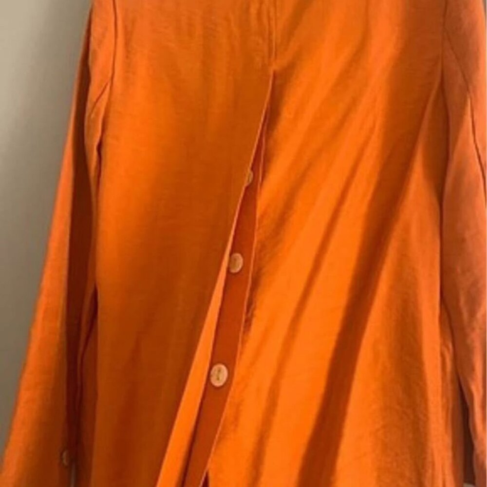 IPEKYOL Orange Oversized Blazer – Button-Back Detail – EU 38–40 / US 8–10